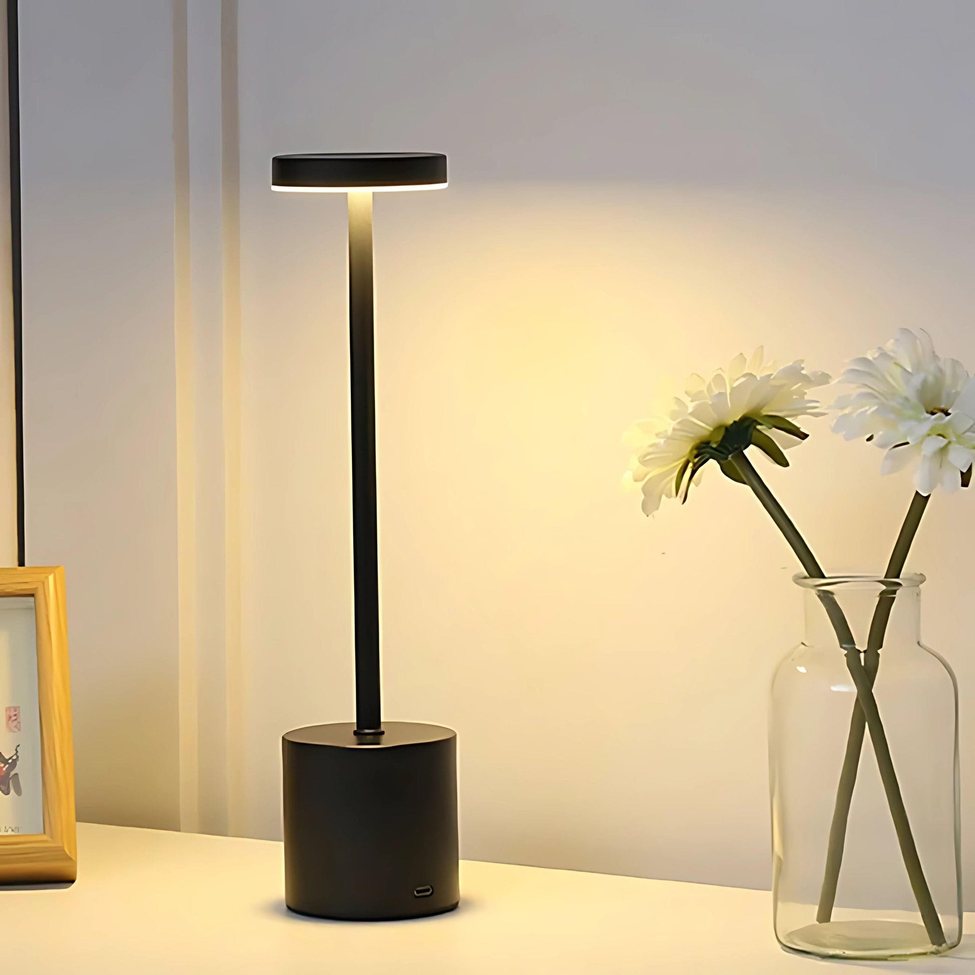 Lampe de chevet tactile intensité variable
