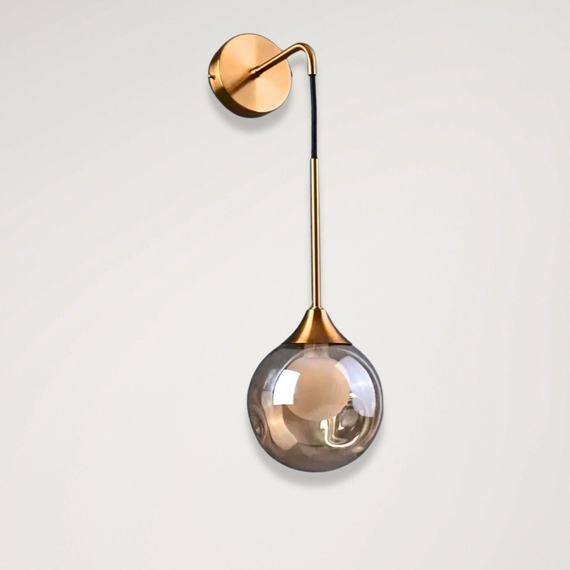 Lampe de chevet Verre fumé
