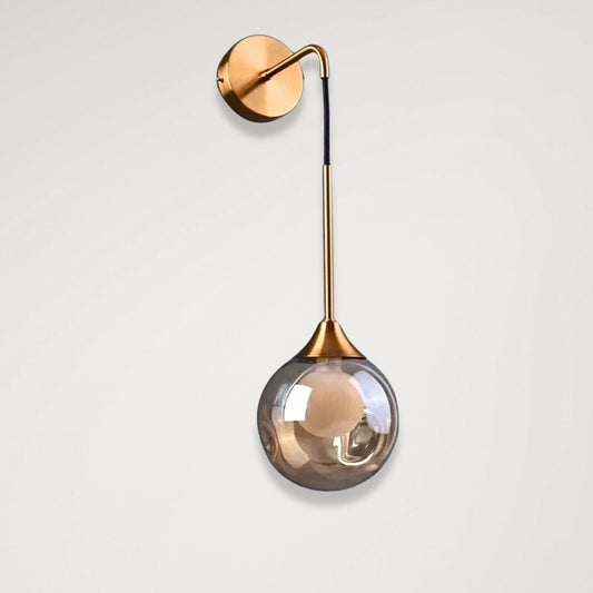 Lampe de chevet Verre fumé